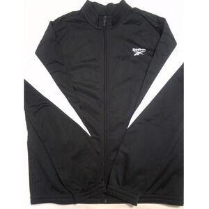 Reebok Men's RI Vector Knit Tracktop, Black‎ and White, Size XL